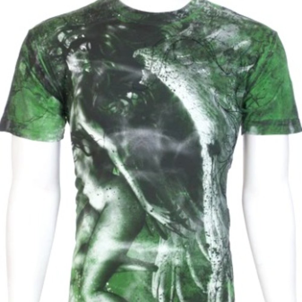 AFFLICTION Mens Short Sleeve LUCINDA Crewneck T-Shirt